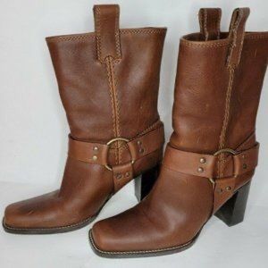 Michael Kors mid calf booties